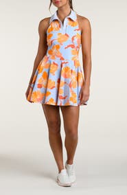 La Blanca Outline Floral Tennis Dress