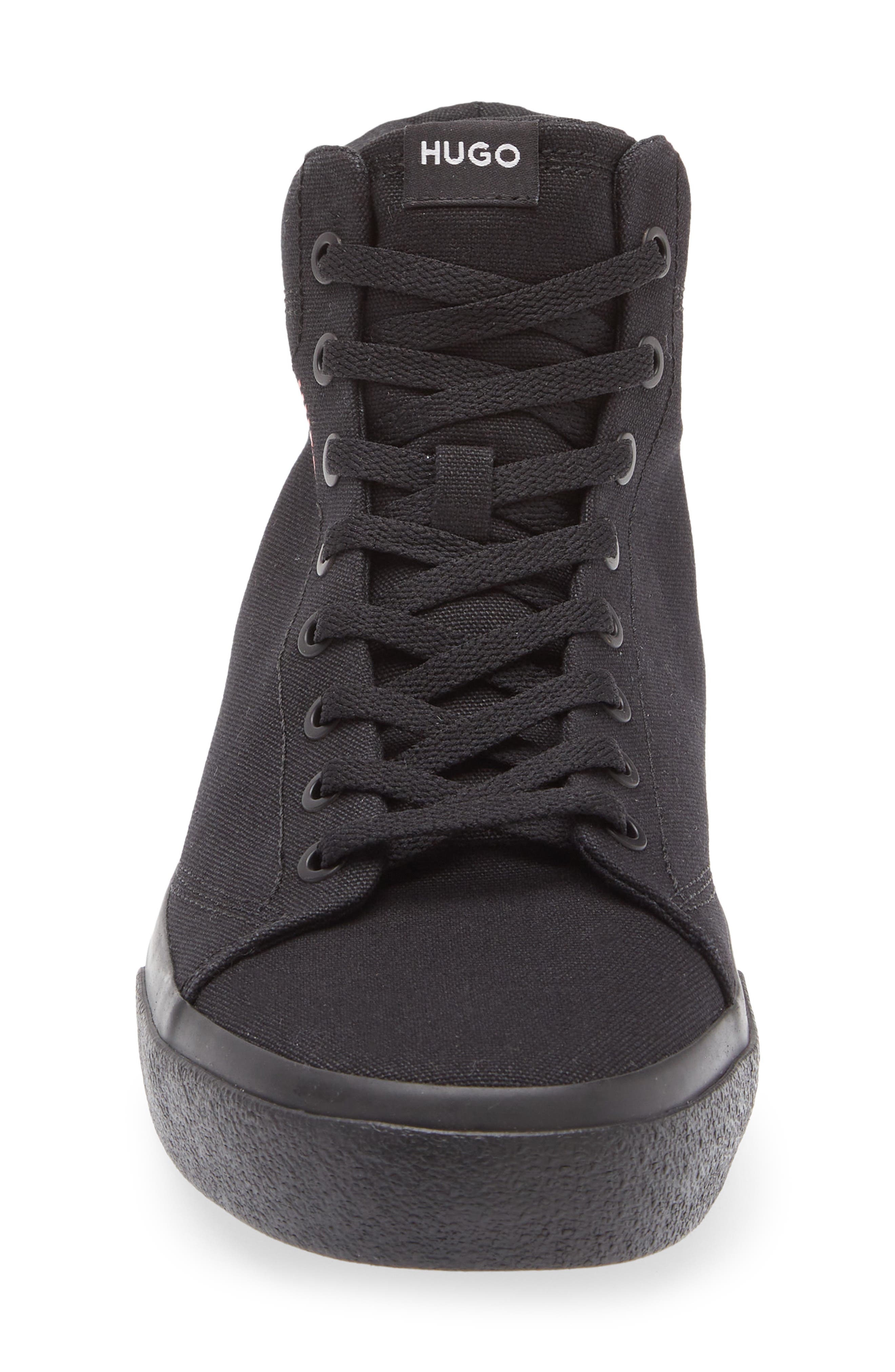 BOSS Dyerh High Top Sneaker, Alternate, color, Black