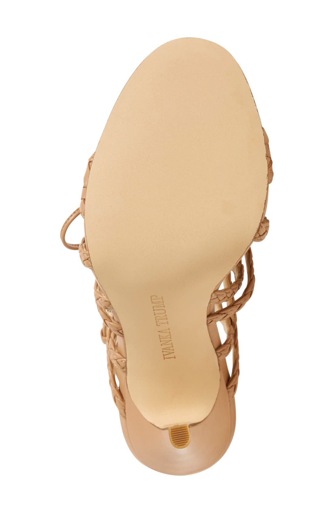 Ivanka Trump 'Hera' Sandal, Alternate, color, 