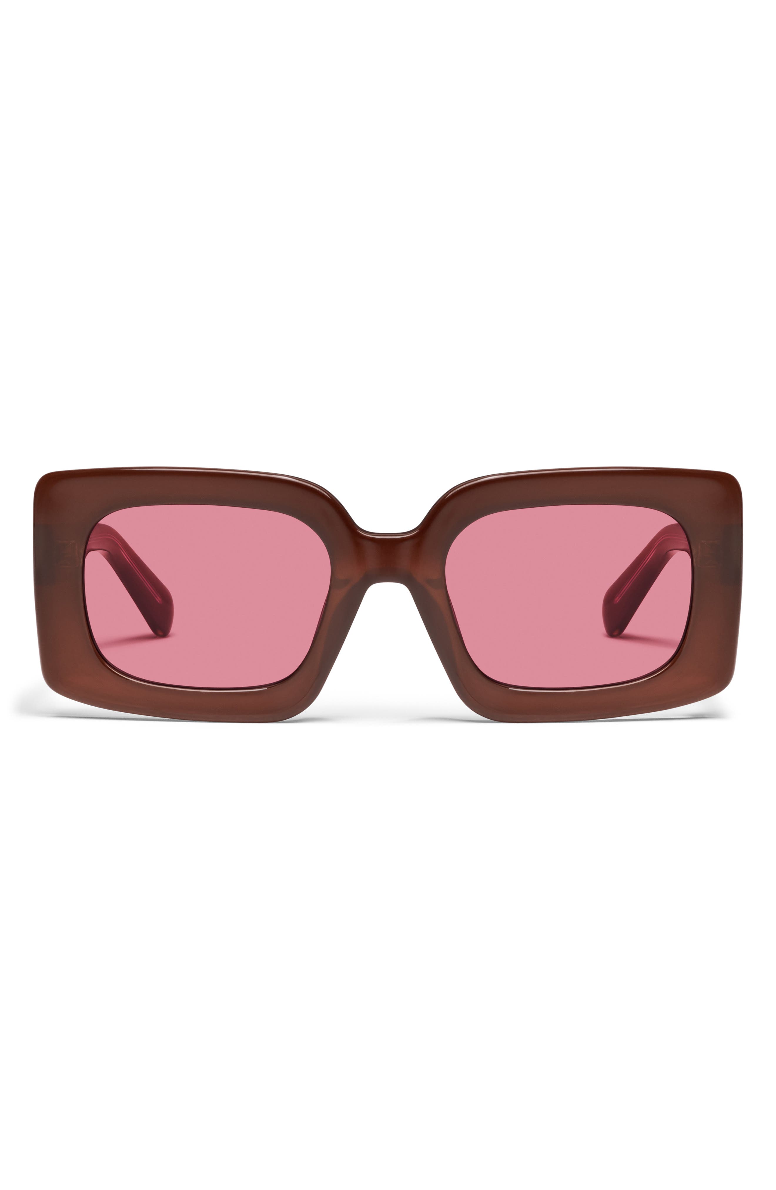 DARK BROWN/ MAGENTA