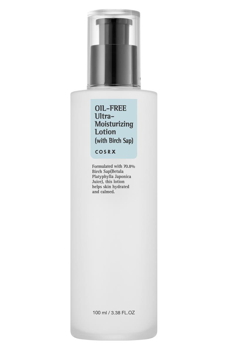 COSRX Oil-Free Ultra-Moisturizing Lotion with Birch Sap - 3.38 oz., Main, color,