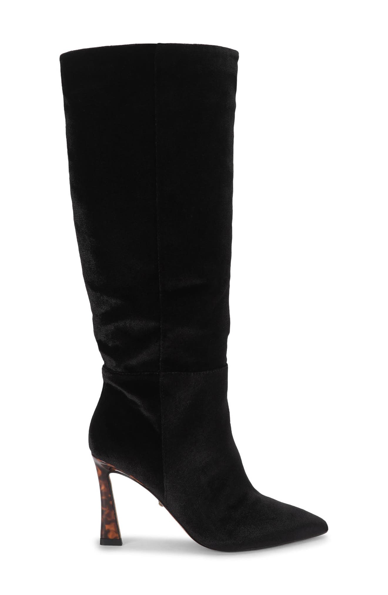 Annabel Knee High Boot, Alternate, color, BLACK