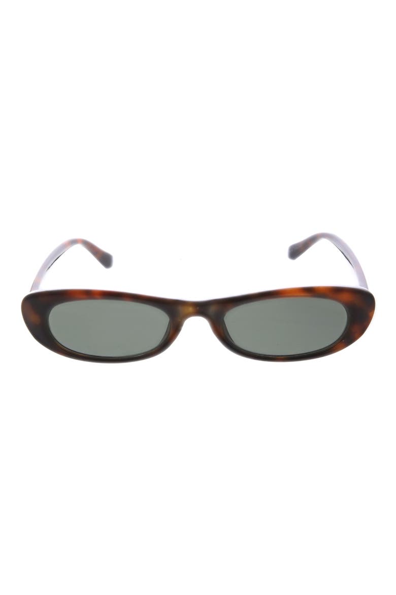 54mm Cat Eye Sunglasses, Main, color, BROWN TORTOISE