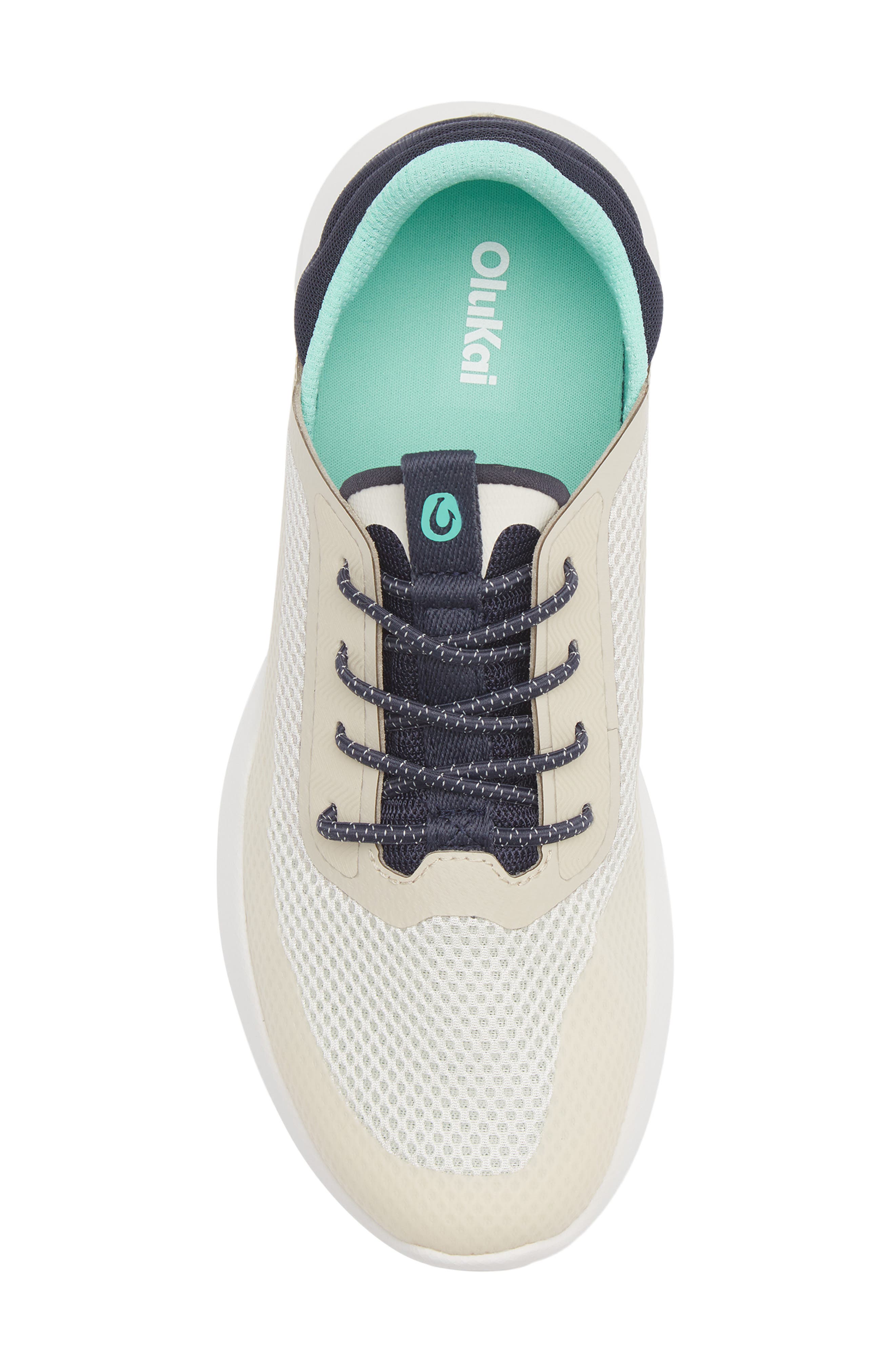 Kialoa Convertible Lace-Up Waterproof Sneaker, Alternate, color, WHITE SAND / BRIGHT WHITE