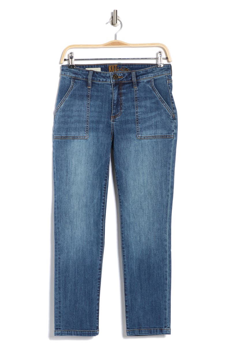 KUT from the Kloth Katy Ankle Straight Leg Pants, Alternate, color, 