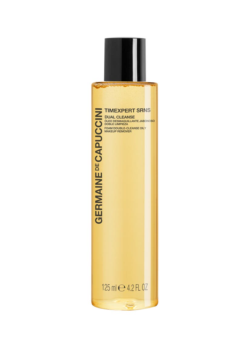 Germaine de Capuccini Timexpert Srns Dual Cleanse Foam Oil Makeup Remover, Main, color, Yellow