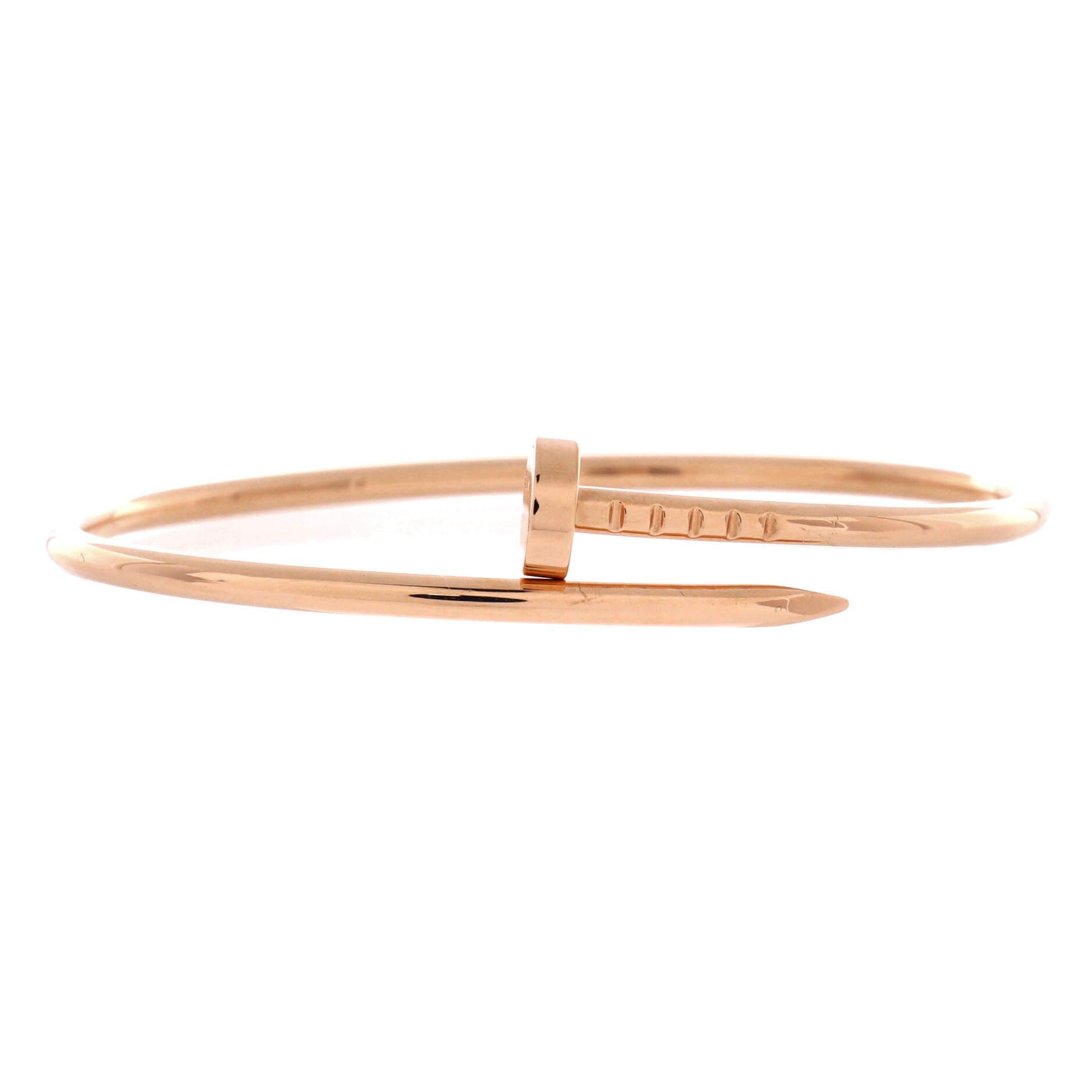 Juste un Clou Bracelet 18K Rose Gold Small, Main, color, Metallic Gold