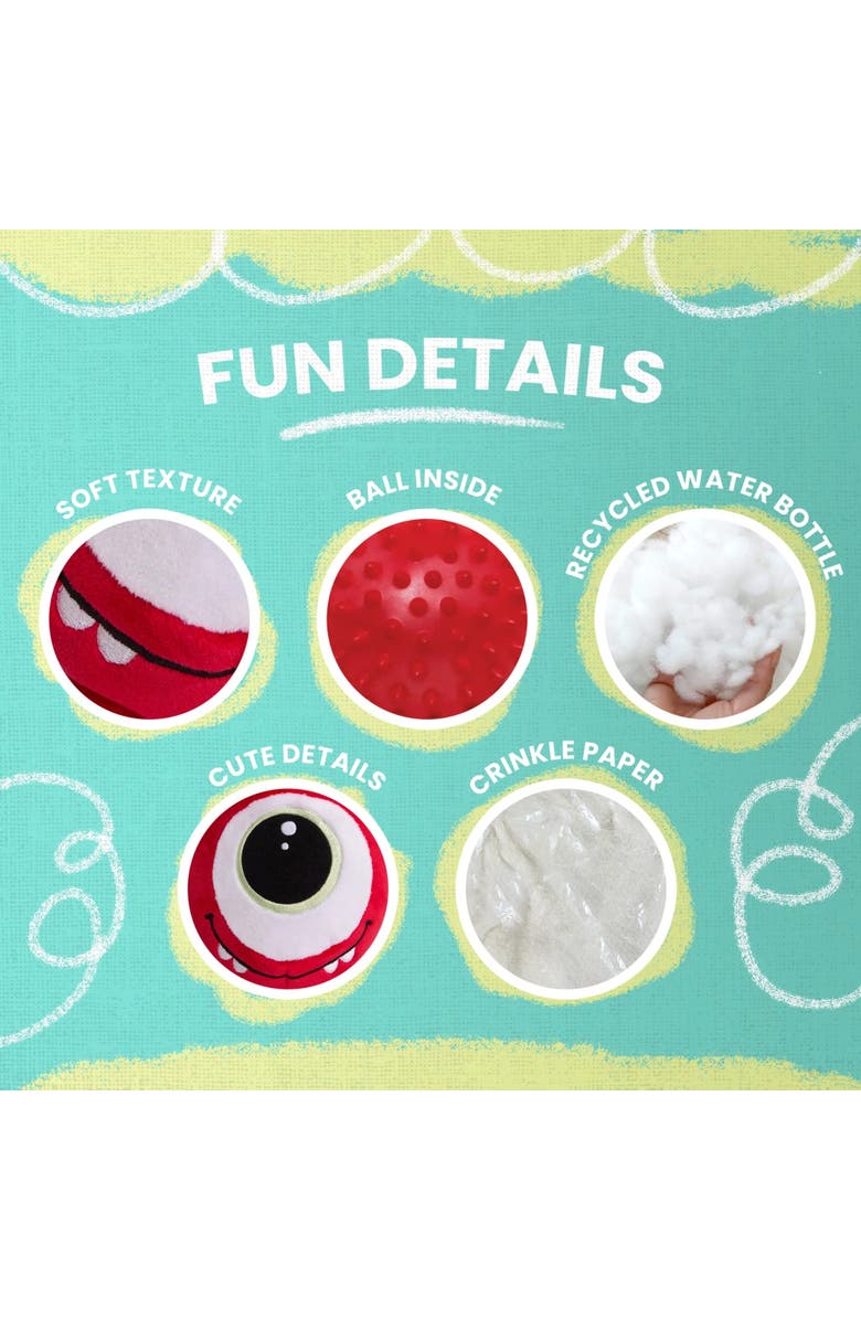 SnugArooz Dog Toy, Alternate, color, Red