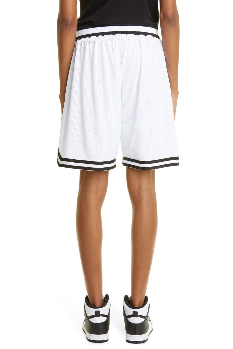 143 Jersey Basketball Shorts, Alternate, color, WHITE