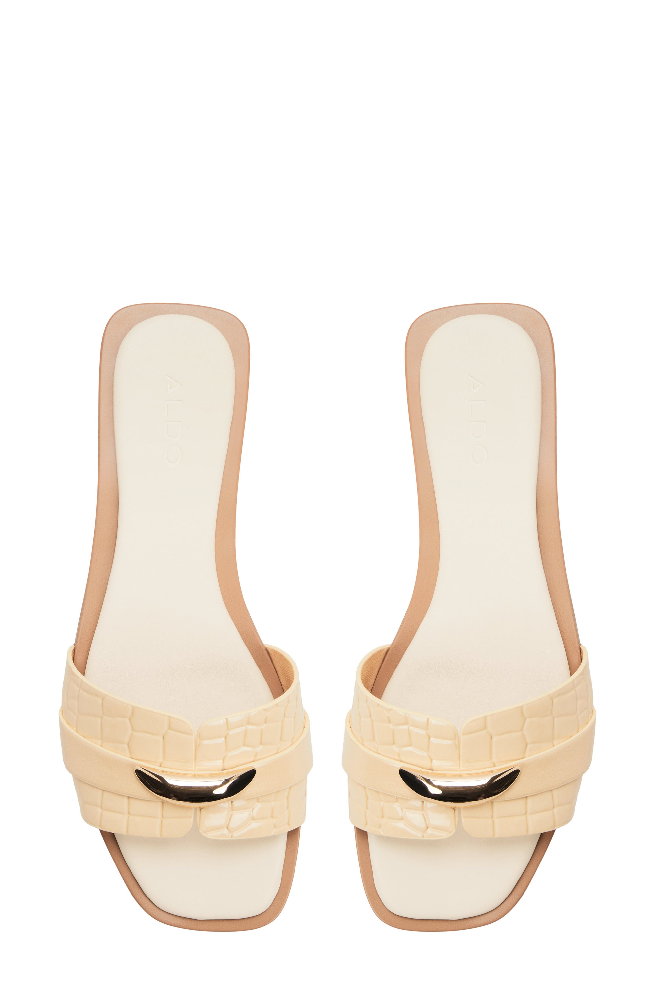 Briela Slide Sandal, Alternate, color, LIGHT YELLOW