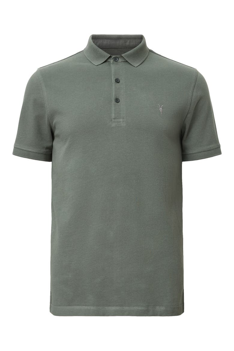 Reform Cotton Piqué Polo, Alternate, color, GASTOR GREEN