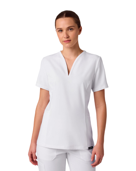 Calix Women's 2-Pocket Tailored V-Neck Scrub Top