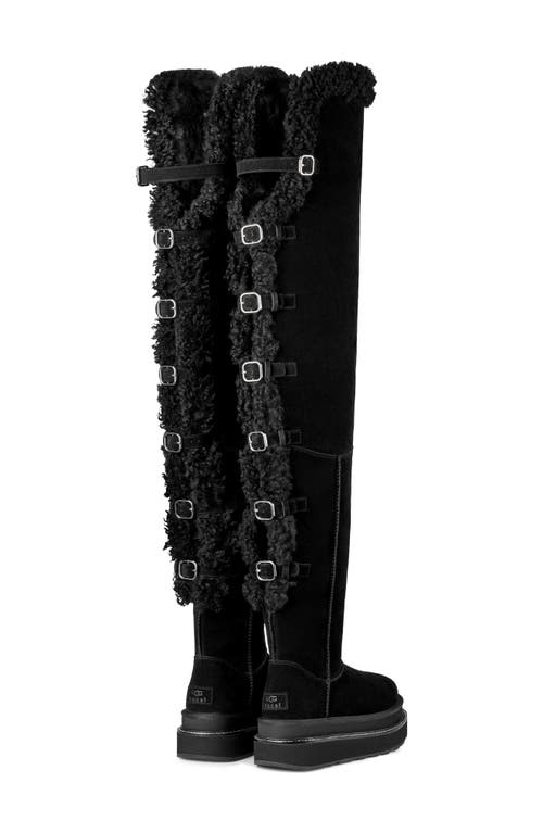 Ugg(r) X Sacai Thigh High Boot In Blue