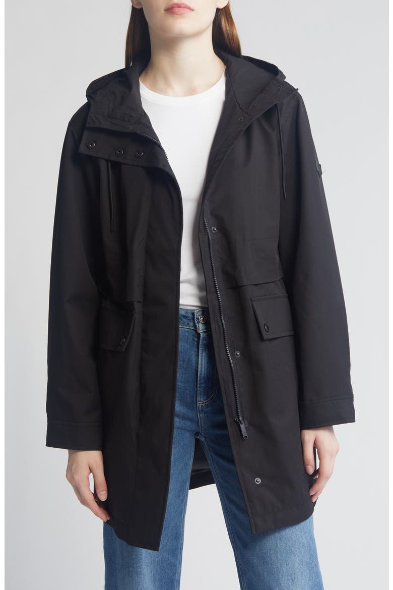 Hooded Jacket, Alternate, color, BLACK