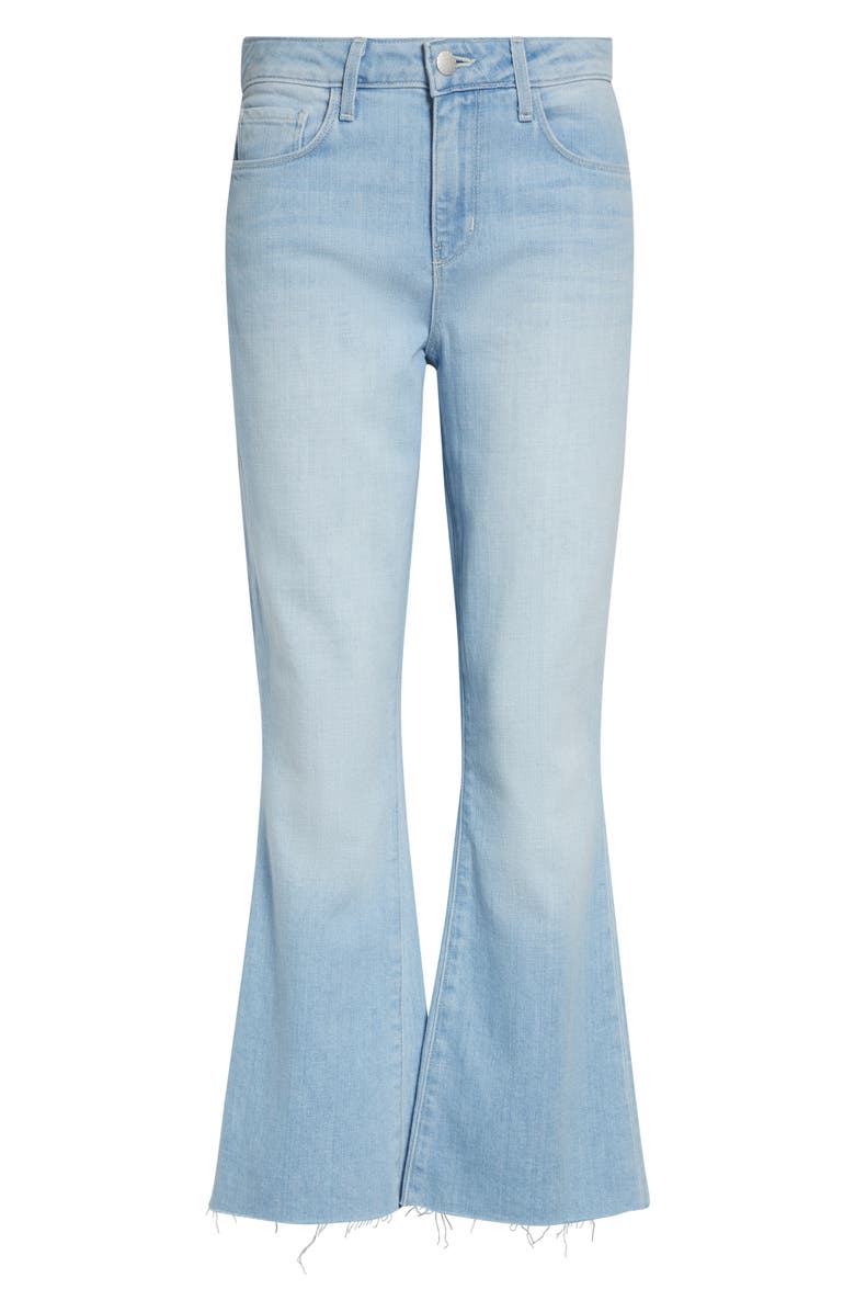 L'AGENCE Kendra High Waist Crop Flare Jeans, Alternate, color, Bayridge