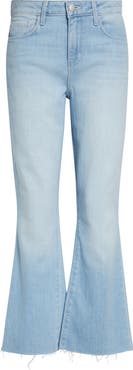 L'AGENCE Kendra High Waist Crop Flare Jeans