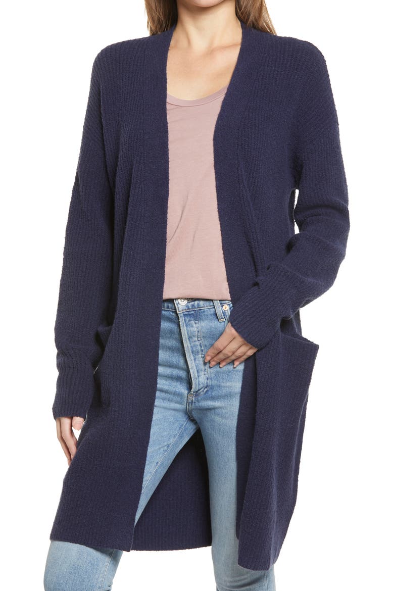 Long Cardigan, Main, color, NAVY PEACOAT