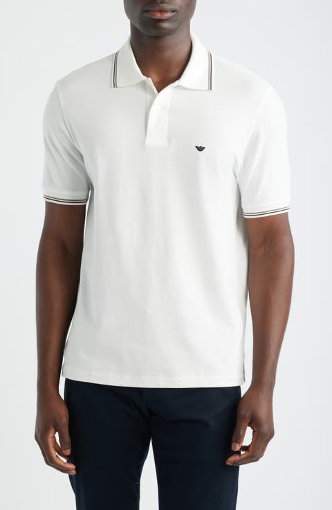 Tipped Cotton Polo Shirt