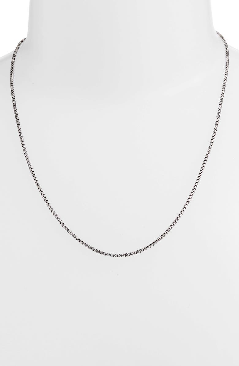 Konstantino Sterling Silver Herringbone Necklace, Alternate, color, 