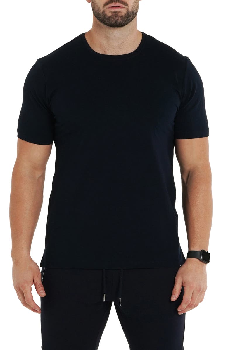 Maceoo Simple T-Shirt, Main, color, Blue