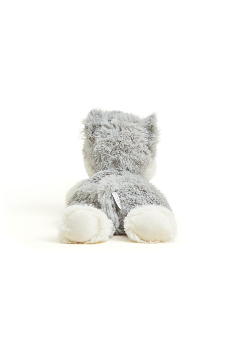 Laying Down Gray Cat Plush Toy, Alternate, color, Medium Gray