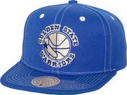 Mitchell & Ness Men's Mitchell & Ness Royal Golden State Warriors Energy Contrast Snapback Hat