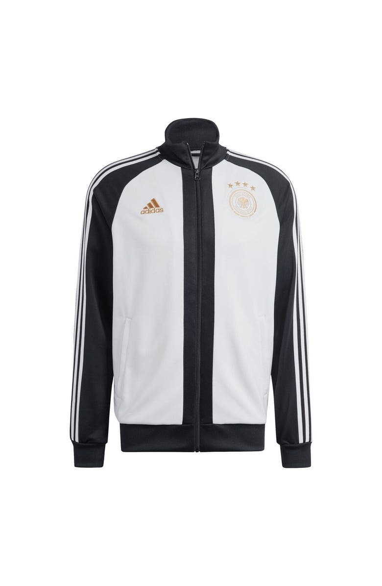 adidas Men's adidas Black/White Germany National Team DNA Full-Zip Raglan Track Jacket, Alternate, color, 