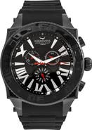 AQUASWISS Men's Swissport XG Silicone Strap Watch, 50mm x 63mm