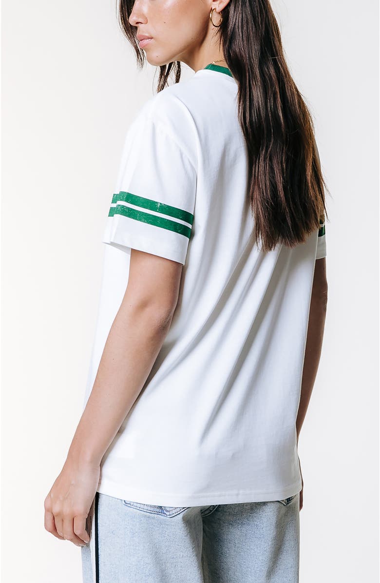 Colourful Rebel CR 33 Stripe Loosefit Tee, Alternate, color, White