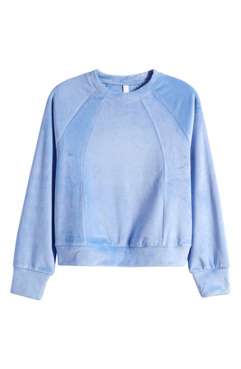 Kids' Velour Pullover Sweatshirt (Little Kid & Big Kid)