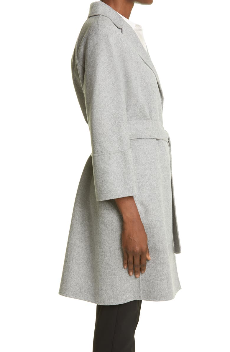 Max Mara Arona Double Face Wool Wrap Coat, Alternate, color, 