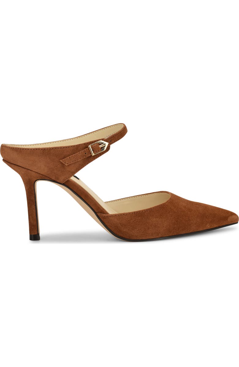 Nine West Danela Pointed Toe Mule, Alternate, color, Dark Natural
