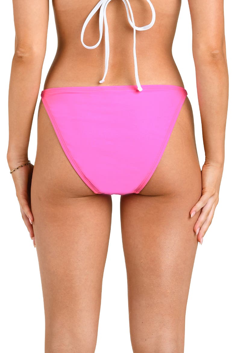 Solids Bikini Bottoms, Alternate, color, POP PINK