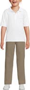 Lands' End School Uniform Kids Short Sleeve Rapid Dry Polo Shirt