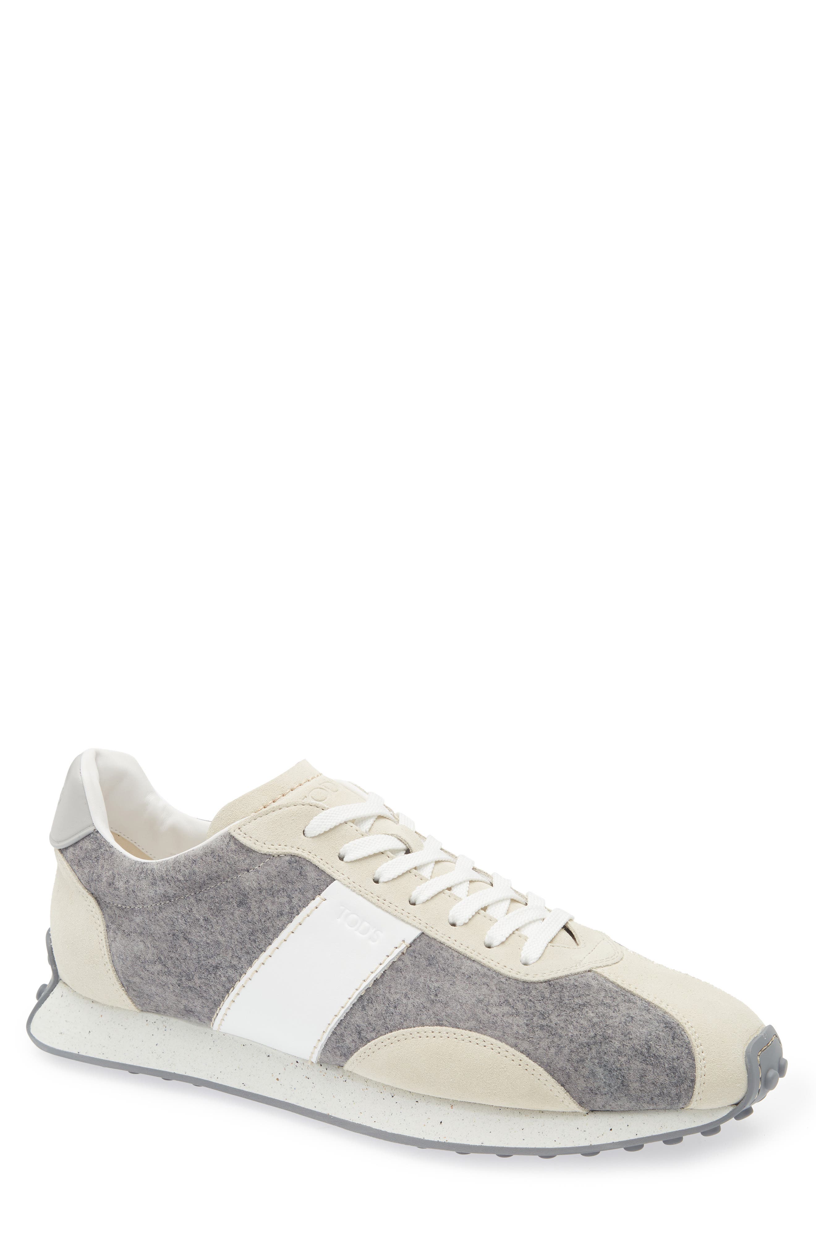 Tod's Sportivo Colorblock Sneaker, Main, color, Dark Grey