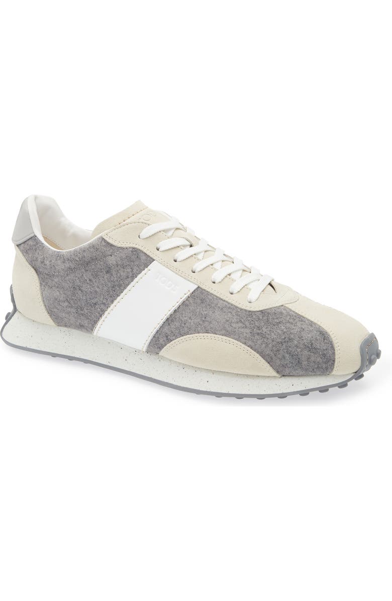 Tod's Sportivo Colorblock Sneaker, Main, color, Dark Grey