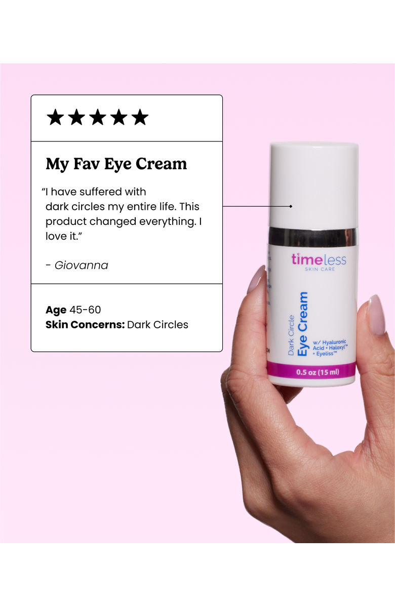 Timeless Skin Care Dark Circle Eye Cream, Alternate, color, 