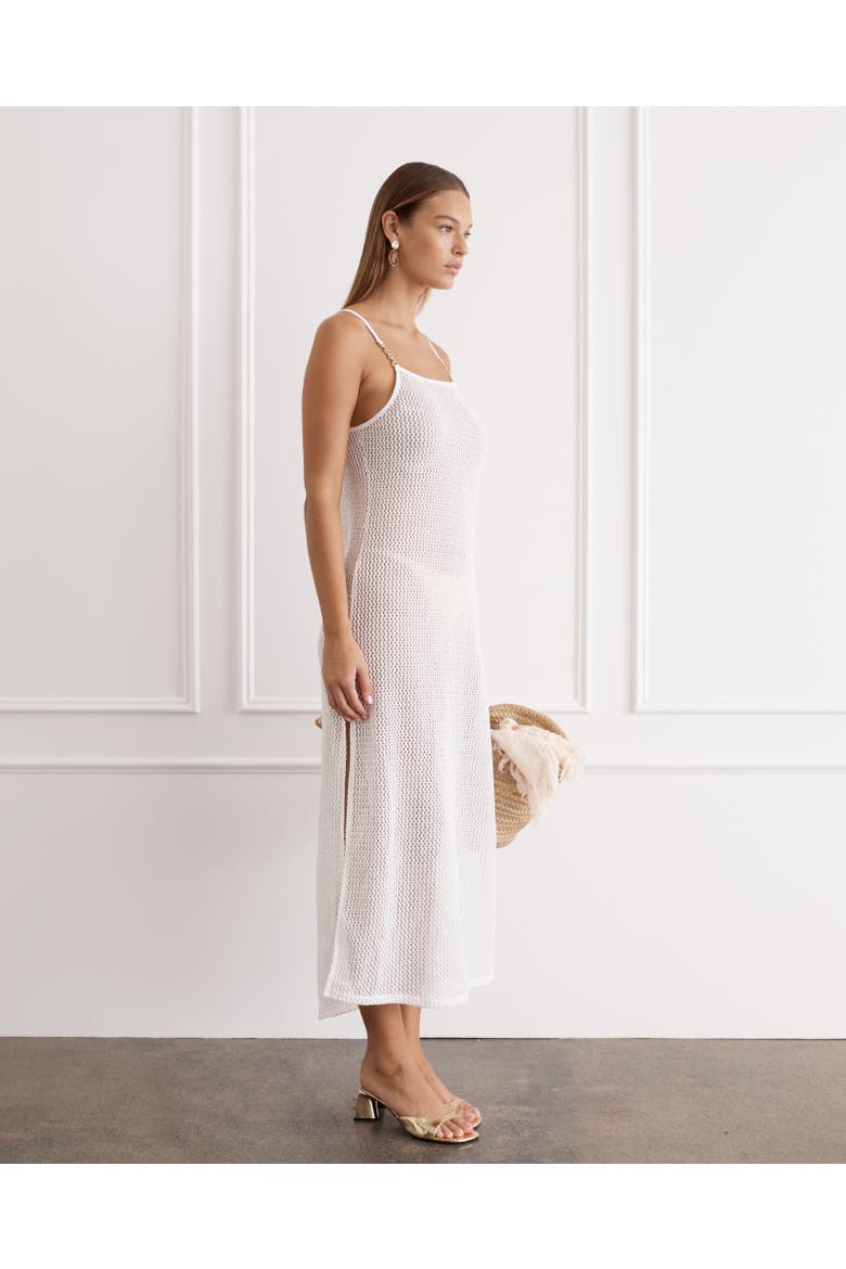 Kiara Dress, Alternate, color, Blanc