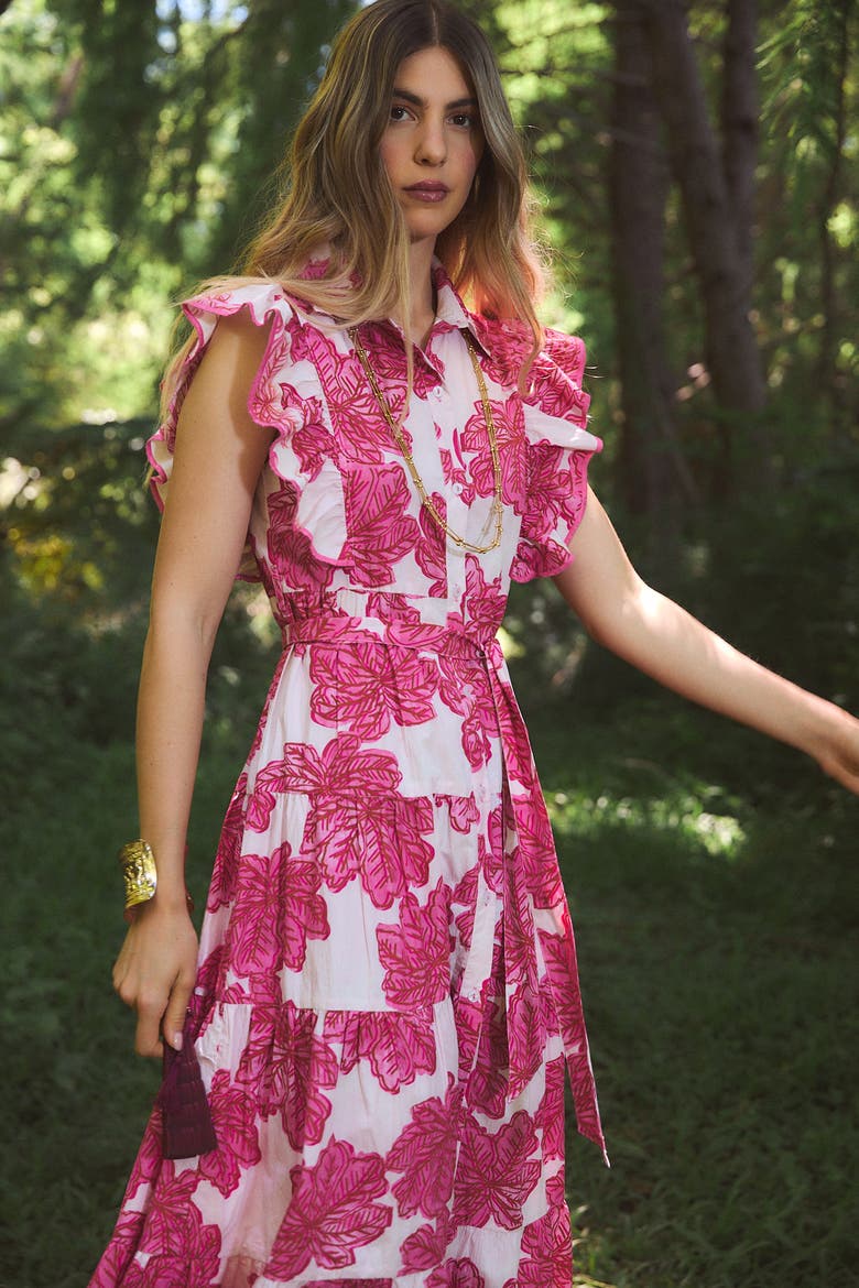 Cc Ernestine Maxi Dress, Alternate, color, Pink Eenika