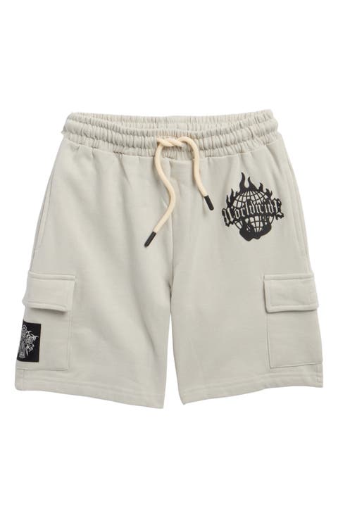 Kids' Gideon Fleece Cargo Shorts (Big Kid)