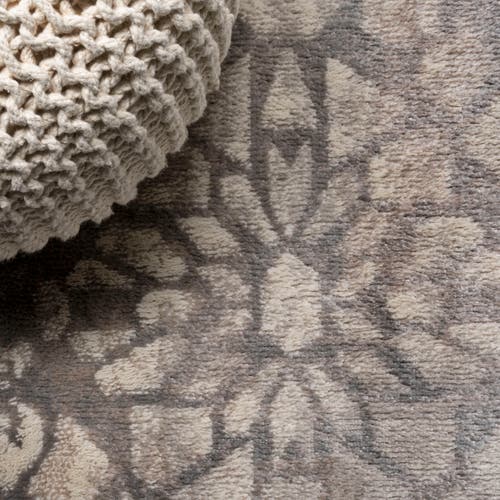 Jonathan Y Roma Ornate Geometric Tile Area Rug In Gray