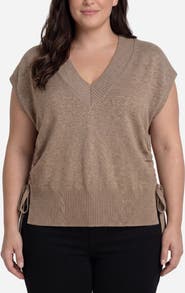 Liverpool Los Angeles V-Neck Dolman Sweater Vest