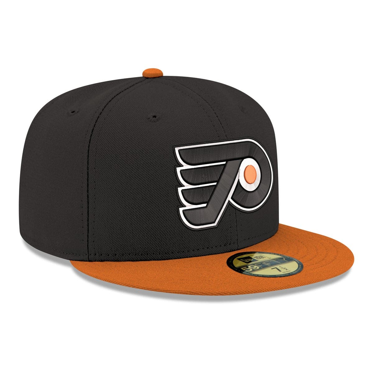 New Era Men's New Era Black Philadelphia Flyers Core Logo Two-Tone ...