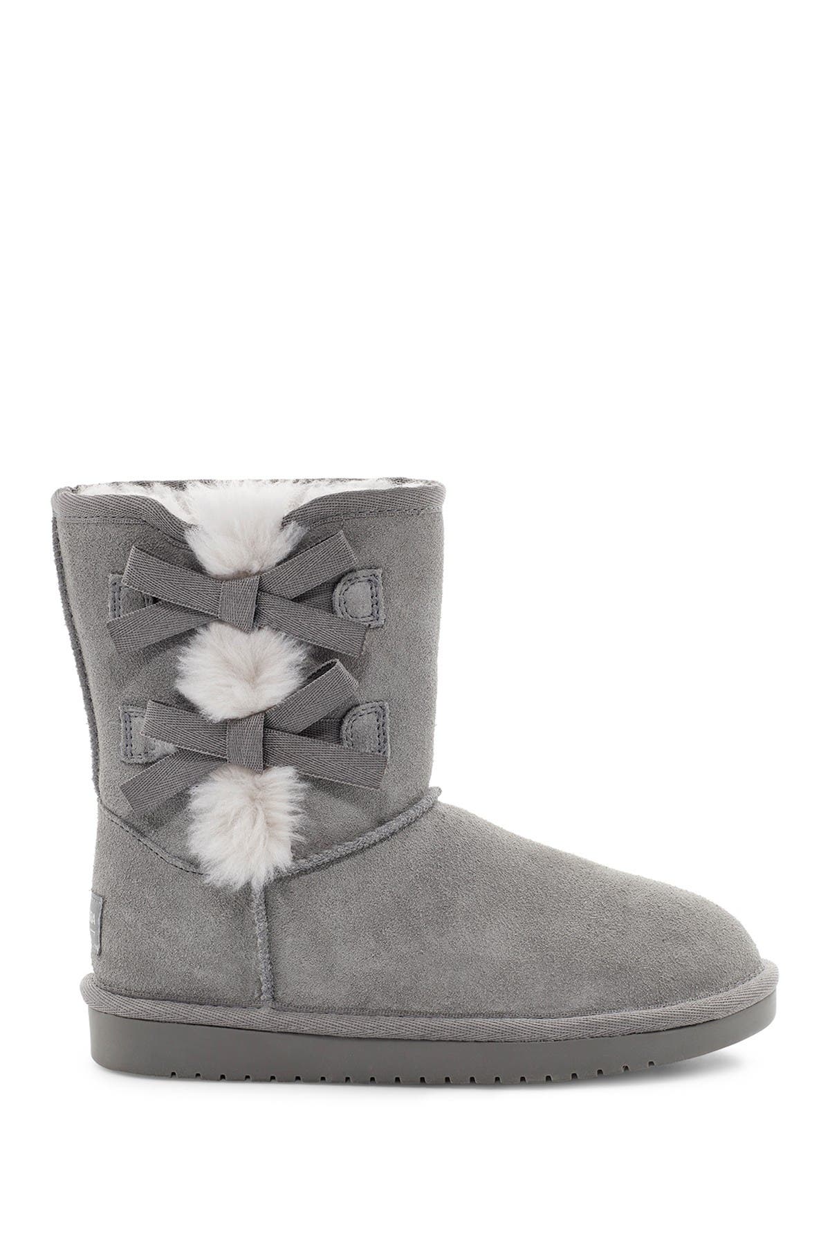 Victoria Faux Shearling Lined Short Boot, Alternate, color, WLDD