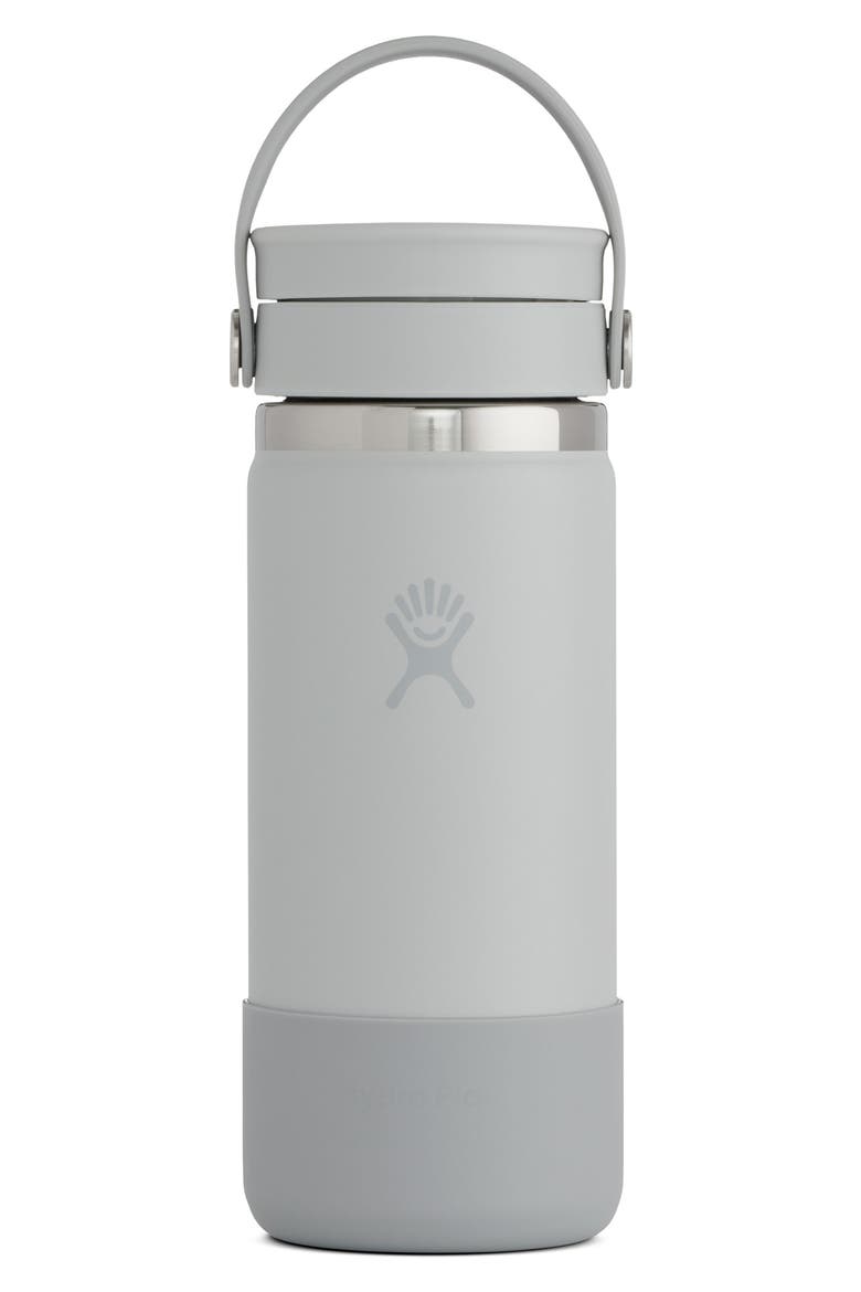16-Ounce Wide Mouth Cap Bottle, Main, color, COOL GREY