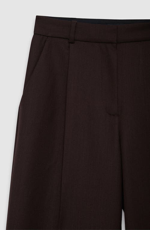 Anine Bing Trent Trouser In Brown