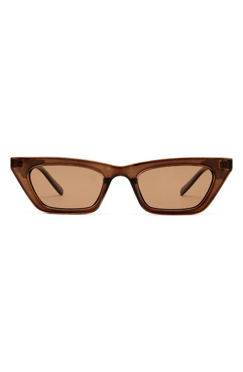 Polaris 49mm Polarized Cat Eye Sunglasses
