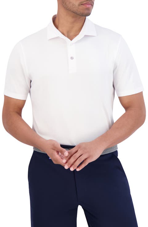 Solid Tech Pique Sports Fit Polo