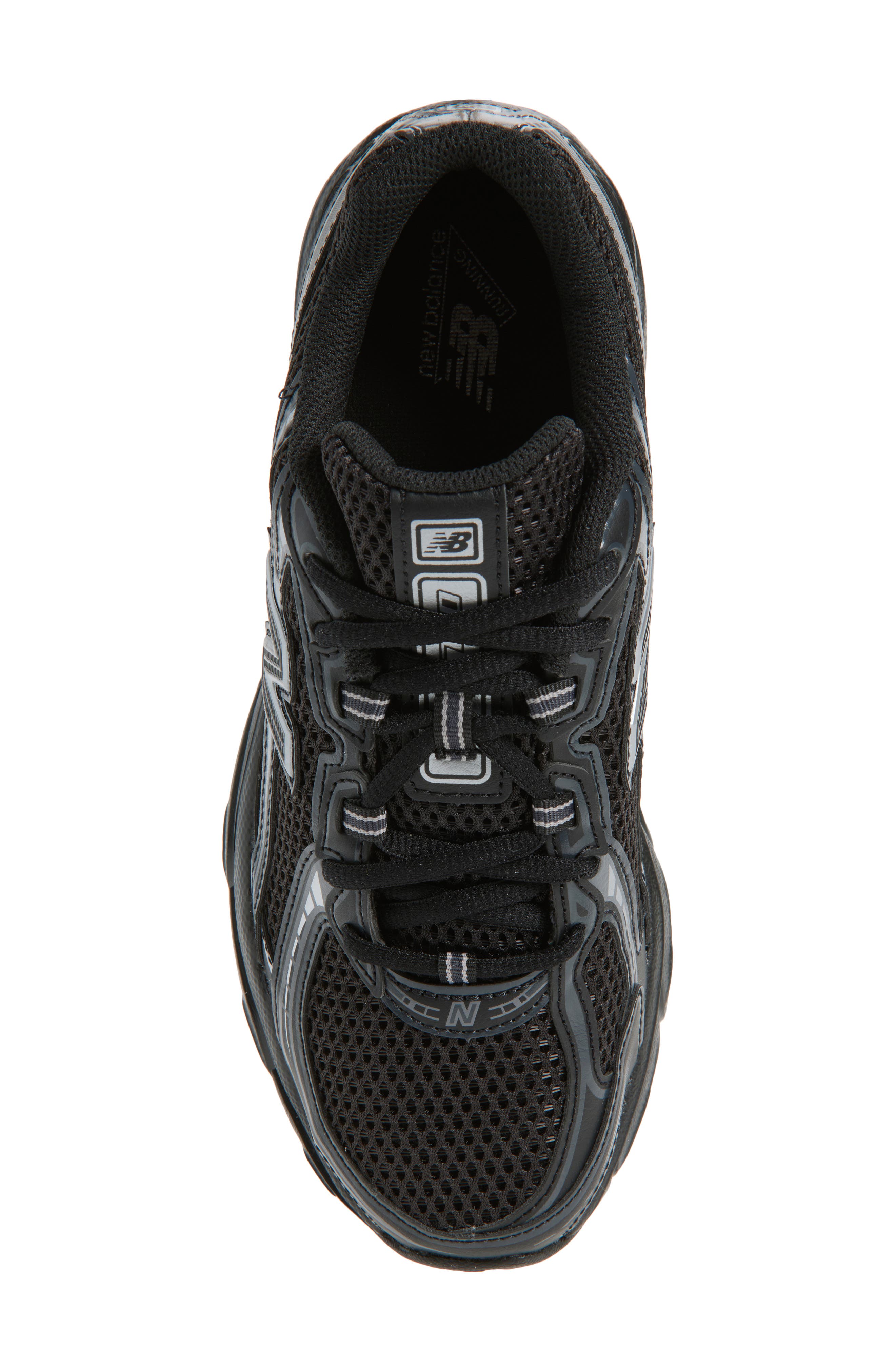 New Balance Kids' 740 Sneaker, Alternate, color, Black / Silver Metallic