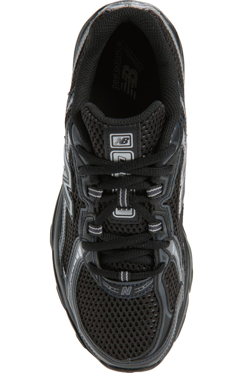 New Balance Kids' 740 Sneaker, Alternate, color, Black / Silver Metallic